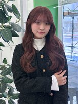 エニフォーイーストハム(Eni for eastham)&nbsp;透明感ブラウン/レイヤーカット/ロング/カール