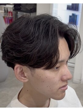 ベル 桑名(BHEL) 桑名メンズパーマニュアンスパーマフェザーパーマセンターパート
