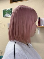 ノイ 水戸店(NEU)&nbsp;125. ブリーチ/ダブルカラー/ボブ/前髪