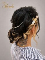 美容室 マルシェ 【岡谷市イルフプラザ1F/美容室マルシェ】_ヘアセット