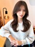 【髪の動きとヘアケアに◎】似合わせカット+パーマ+オージュア