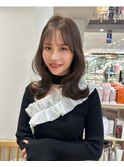 韓国レイヤーカット/顔周りレイヤー/髪質改善/韓国ヘア/横浜