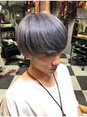 ブルーアッシュエモヘアー