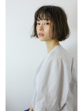 オッジ 西新店(Oggi) ナチュラルボブスタイル