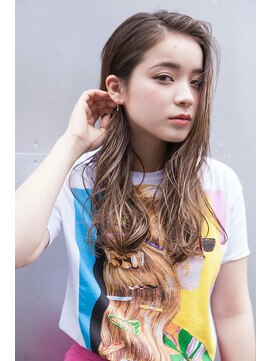 ケイト(kate) 【kate】大宮 大人可愛いかきあげバング×ハイライトベージュ