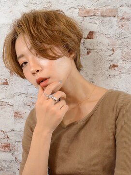 ルーファス 恵比寿 渋谷(Ruufus) 40代大人女性☆ハンサムショートボブ【Ruufus恵比寿渋谷】31512