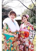成人式前撮り撮影承ります。