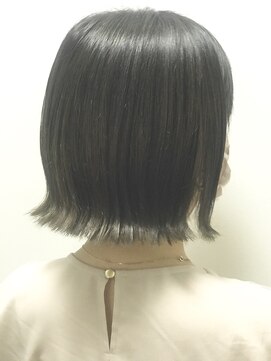 グロウ バイ フェイス(GLOW by face) Glow by face池袋【eriko】切りっぱなし×オリーブグレージュ