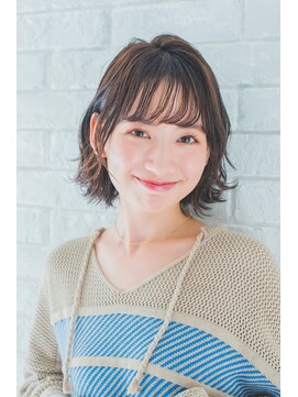 リトル ニア 町田(little×near) フリンジウェーブ・切りっぱなしボブ