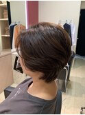 ☆50代髪質改善ツヤハリコシカラー、カットのお客様☆