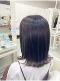 細めハイライトでソフトバレイヤージュ