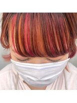 ナゴンスタイル(NAGON STYLE)&nbsp;ポイントカラー×インナーカラー