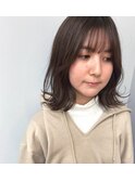 くびれヘア&ベージュカラー