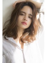 ミエルヘアーエスト 新宿店(mielhair est)&nbsp;レイヤーミディアムスタイル【新宿】