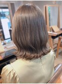 【冬カラー】外ハネミディアム