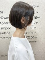 モリオ フロム ロンドン サッポロファクトリー店(morio FROM LONDON) 【morio】札幌ボブ ぱつっと暗髪つやボブ