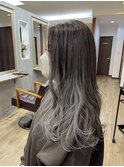 【calme_watake】Air touch シルバーグラデーション