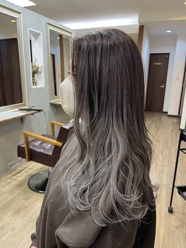 カルム(Calme) 【calme_watake】Air touch シルバーグラデーション