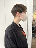 刈り上げショートxクリアオリージュ