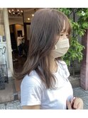 #グレージュ#透明感#ベージュ