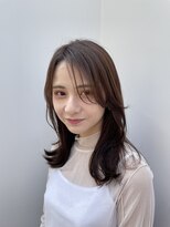 エレン 池袋(ElEn.)&nbsp;ふんわりミディアムレイヤー♪髪質改善/韓国ヘア