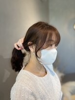 ニジュウサンド(23°)&nbsp;顔まわりカット　前髪あり