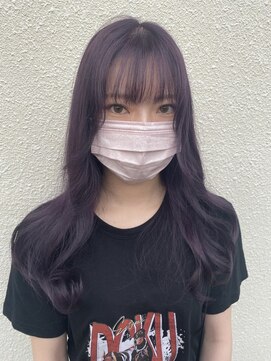 ボアップ 新居浜店(boappu) #ラベンダー #カラー #ケアブリーチ #ハイトーン #新居浜