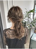 大人ゆるふわポニーテール【高田馬場、ヘアアレンジ】