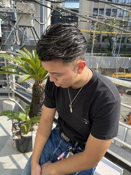 ピープスアンドスー 表参道 渋谷(Peeps&Suu.) メンズカット ハイライト フェードカット ツーブロック