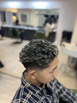 タイドヘア 茨木店(TIDE HAIR) フルメッシュパーマ