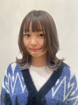 カッツ 笠岡店(CUT S)&nbsp;ウルフカット × シルバーインナー