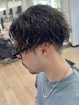 ウェイビーエフティフィフス 横浜西口(WAVEY ft.fifth) ツイストスパイラルパーマセンターパートツイストパーマウルフ