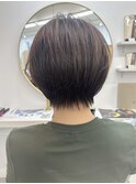 後ろ姿が可愛いショート