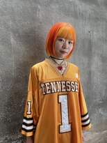 ヒカリス 中崎店(HIKARIS)&nbsp;オレンジ×イエロー　デザインカラー