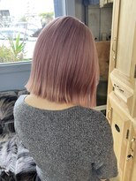 ロマーリ(LOMARLIE)&nbsp;【ピンクベージュ】×【切りっぱなしボブ】