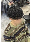 波巻パーマ
