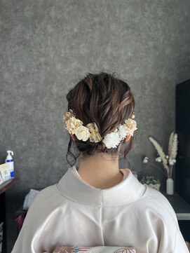 リング(RING) 卒業式　シニヨン