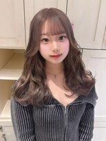 ベレーザ 渋谷(BELEZA)&nbsp;12625ミルクティーベージュ韓国風巻きホワイトブロンドロング