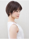 ニュアンスショート／髪質改善／20代／30代