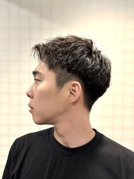 銀座マツナガ 浅草店 夏メンズヘア!ショートツイストアップバングツーブロ刈り上げ