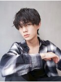 マッシュウルフシャドウパーマ