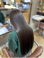ループス 北山田店(Loops) ノンダメージカラー/超高濃度水素ケア/オリーブカラー