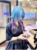 ＊SAKI＊クラゲ×水色×紫