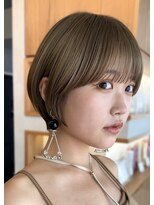 アビー(ABBEY4)&nbsp;コンパクトショート/丸みショート/ショートカット/前髪あり