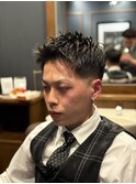 ローフェードスパイキーショート