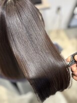 ボーテコンシェル 柏店(BEAUTE CONCIER)&nbsp;自然な艶感の柔らかストレートヘア