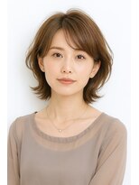 ゲイン(Gain)&nbsp;ショートカット・レイヤーカット×白髪ぼかし