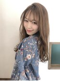 髪質改善ベージュカラー 成城学園前