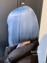 ベレーザ 渋谷(BELEZA) 17573ネイビーブルーブラウンゆるふわミディアムレイヤー