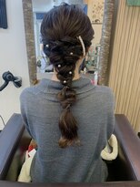 ヘアーメロウ hairmellow&nbsp;ロング編み下ろし